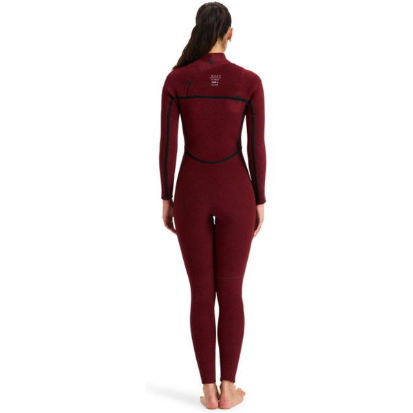 2026 Roxy Womens Rise Natural 3/2mm Chest Zip Wetsuit 26BW213506 - Salt Crystal